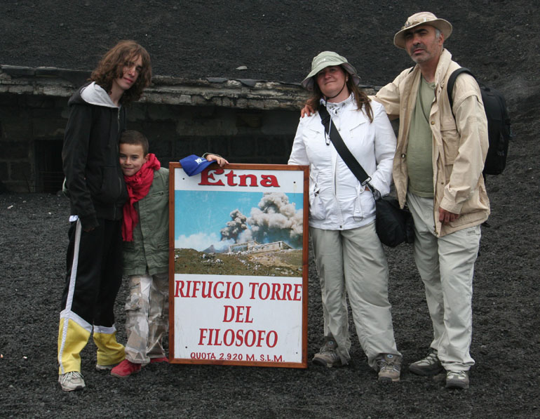 Alvaro, Gabriel, Elena, and Paco Fernández