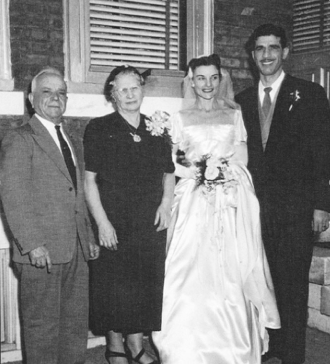 Scalone wedding 13 February 1954