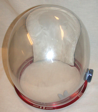 Front View of the Bubble Helmet