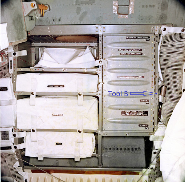 Tool B
          prior to Altitude Chamber run 18 March 1969