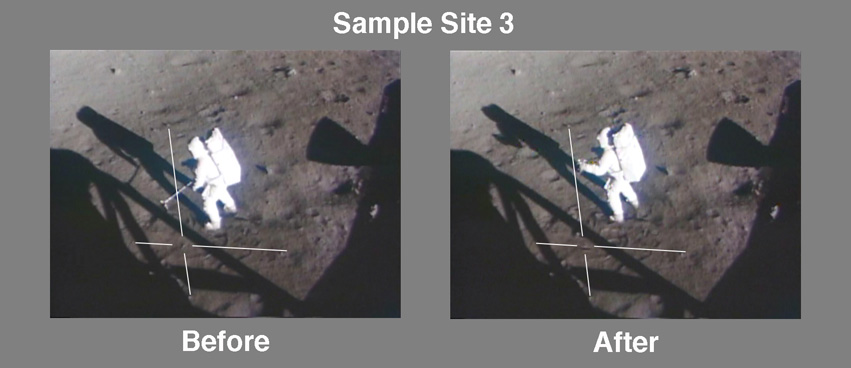 Third Sample
            Site Before and After