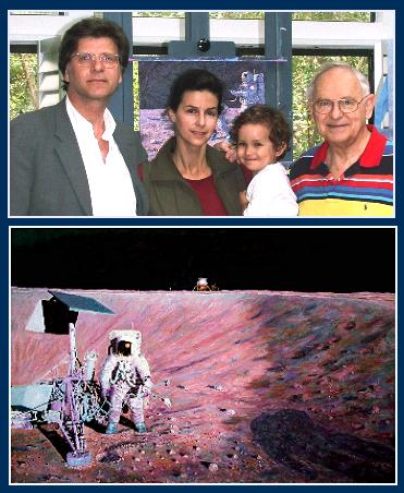 Alan Bean, Martina, Christian, Ulli