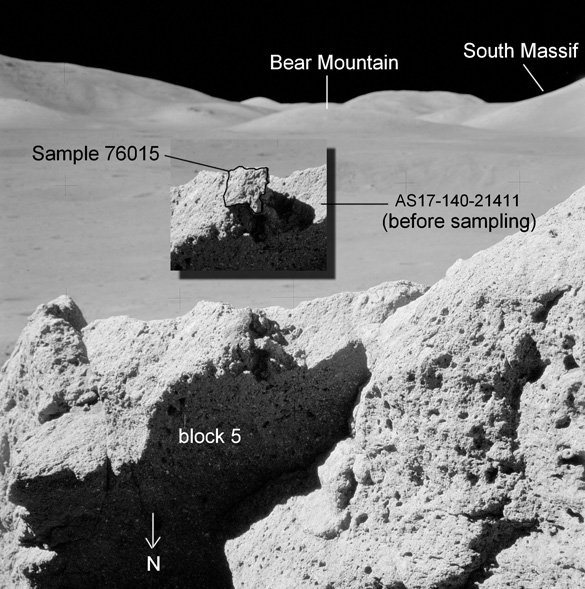 Approach to the North Massif