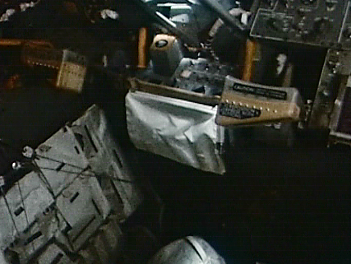 Purse under Panel 5 on Apollo 17