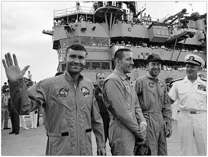 Empfang der Besatzung von Apollo 13
