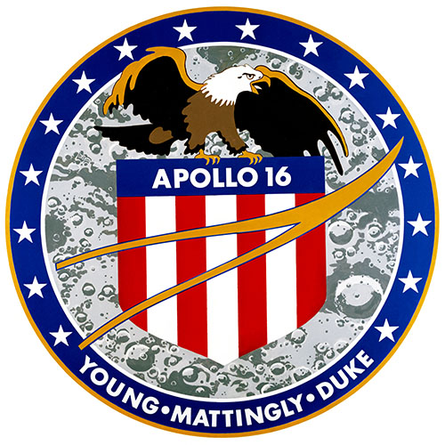 Missionsemblem von Apollo 16