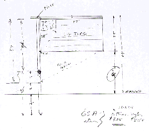 Preliminary Sketch of Lunar Flag Assembly