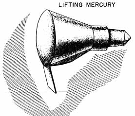 Drawing of Mercury