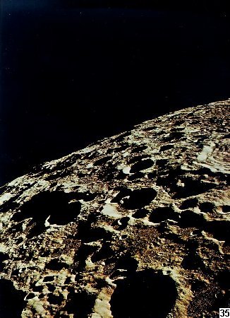 Rough surface of the Moon