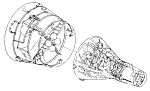 cut-away drawing of thw Gemini spacecraft