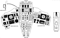 diagram of gemini's control and display panel