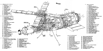 cut-away drawing and component identification diagram