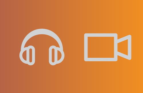 video headphones icon