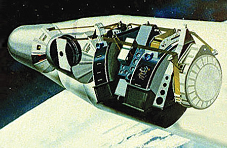 space shuttle on 747