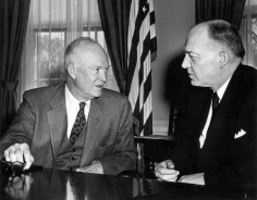 President Eisenhower and Harold Stasson