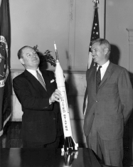 Model of Mercury Redstone Rocket