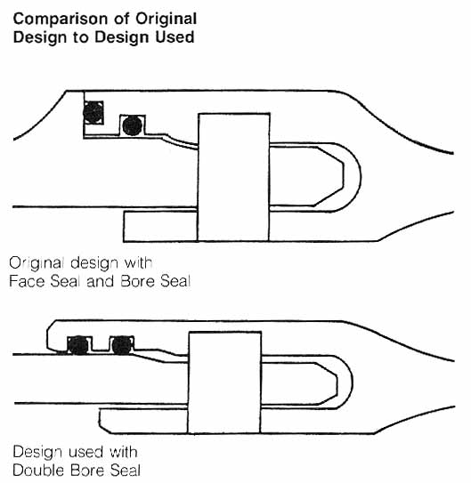 Figure 1. Comparison of Original Design to Design Used.