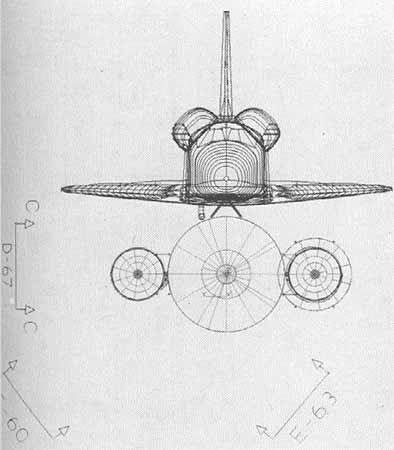 Figure 28. CAD Plan View with Launch Camera Views.