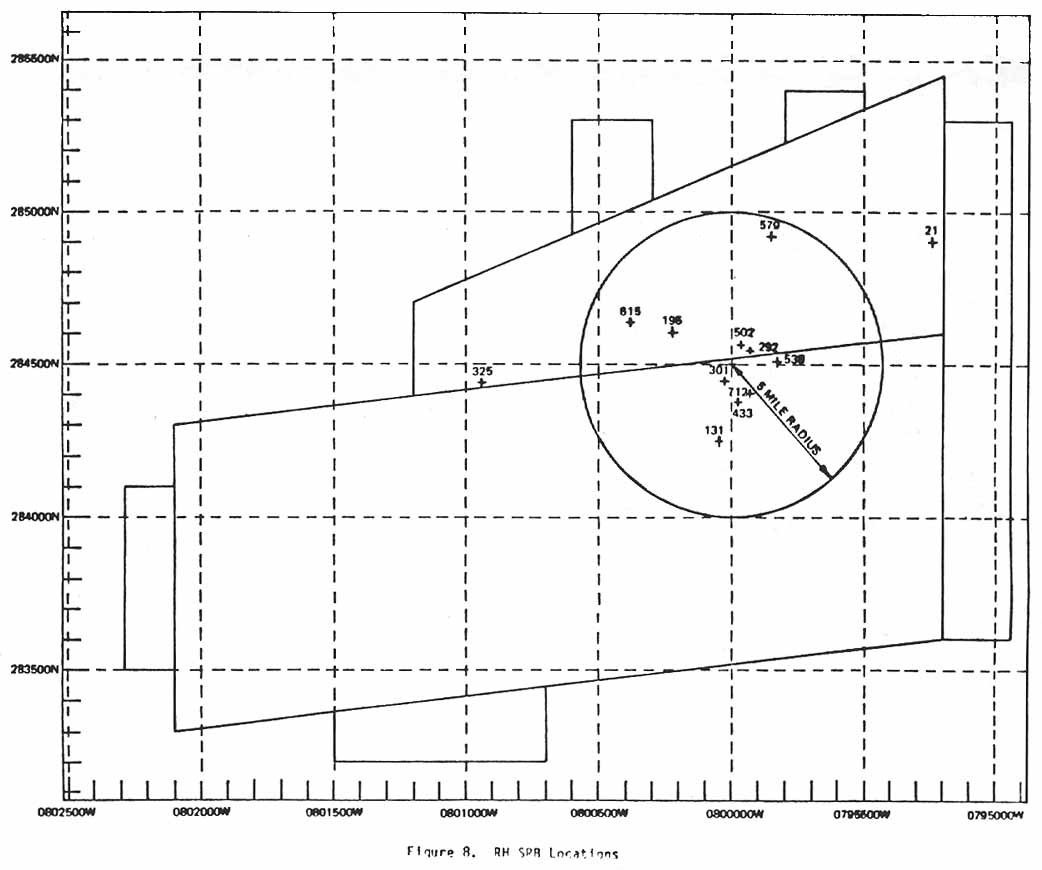 Figure 8. RH SRB Locations.