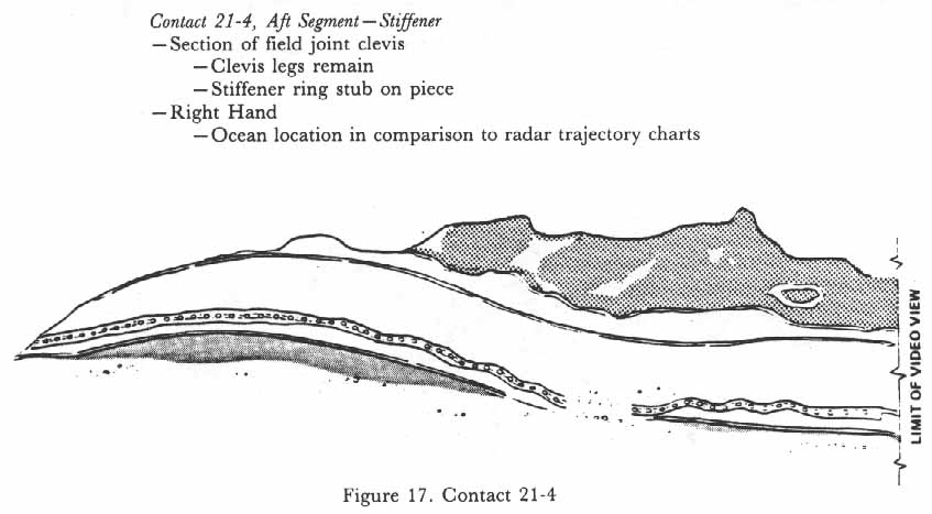 Figure 17. Contact 21-4. Aft Segment- Stiffener.