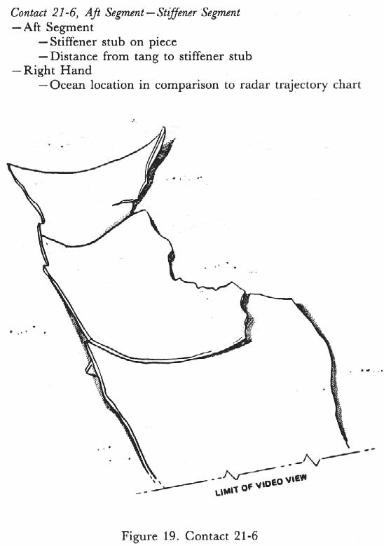 Figure 19. Contact 21-6. Aft Segment-Stiffener Segment.