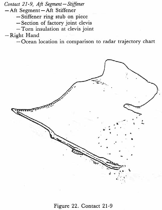 Figure 22. Contact 21-9. Aft Segment-Stiffener.