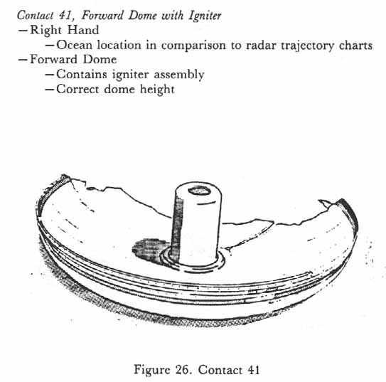 Figure 26. Contact 41. Forward Dome with Igniter.