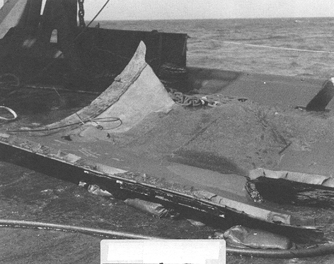 Photograph 16. Contact 301, SRB RH Segment, Sea Recovery.