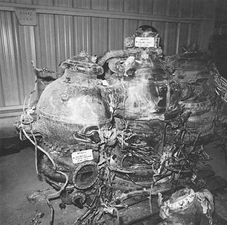 Photograph 4. SSME as Recovered.
