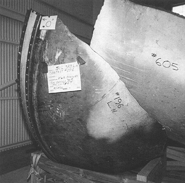 Photograph 34. Contact 196, LH Forward Segment, Forward Dome.