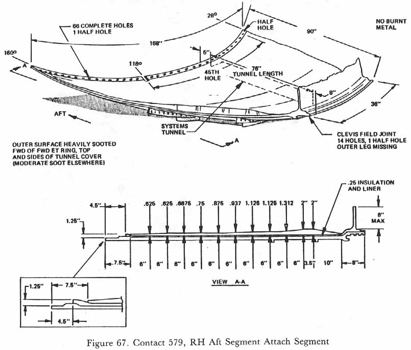 Figure 67. Contact 579, RH Aft Segment, Attach Segment.