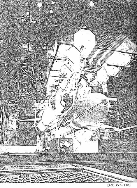 Orbiter attached to the SRBs and ET