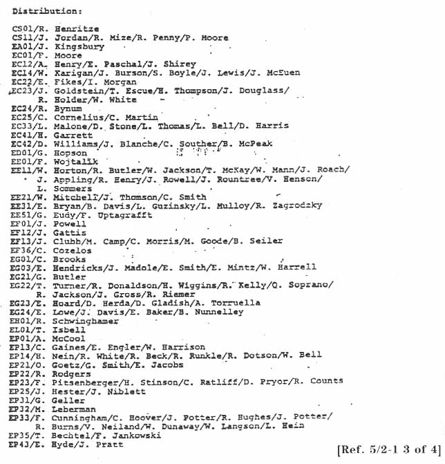 Letter dated Sept. 15, 1980. Subject: Assigning Launch Constraints on Open Problems Submitted to MSFC PAS- (continued). 