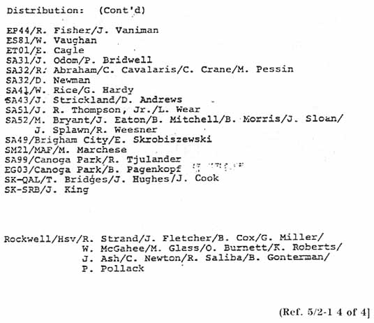 Letter dated Sept. 15, 1980. Subject: Assigning Launch Constraints on Open Problems Submitted to MSFC PAS- (continued). 