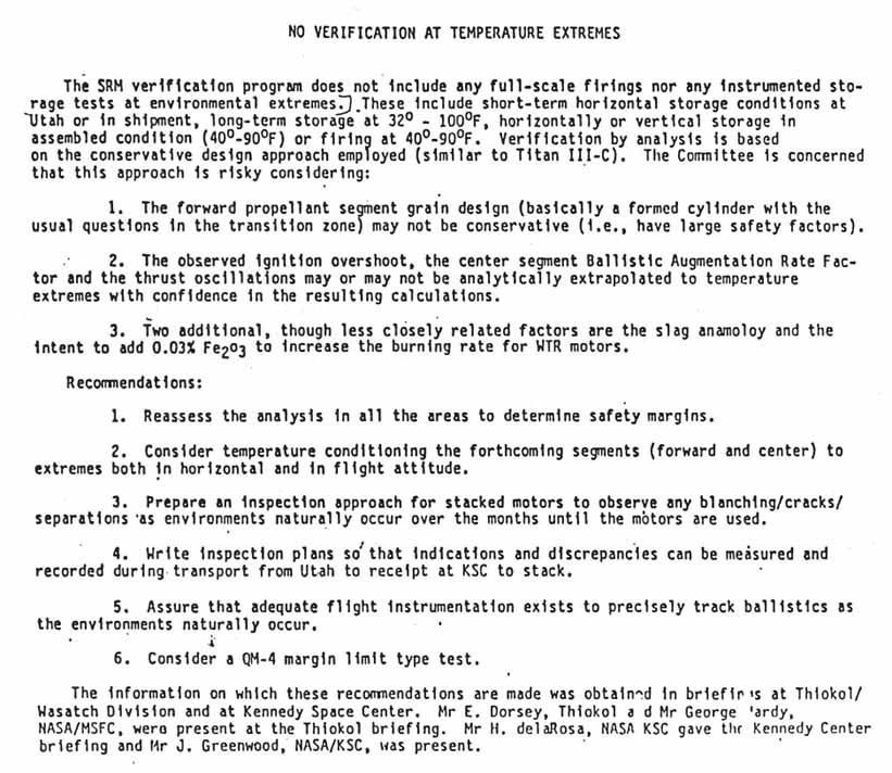 No Verification at Temperature Extremes.