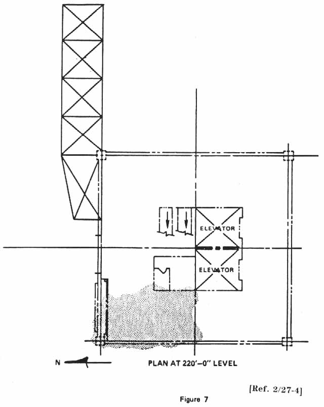 Ice Drebis on FSS (Fixed Service Structure) at 220-foot level.