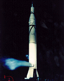 Explorer I on launch pad