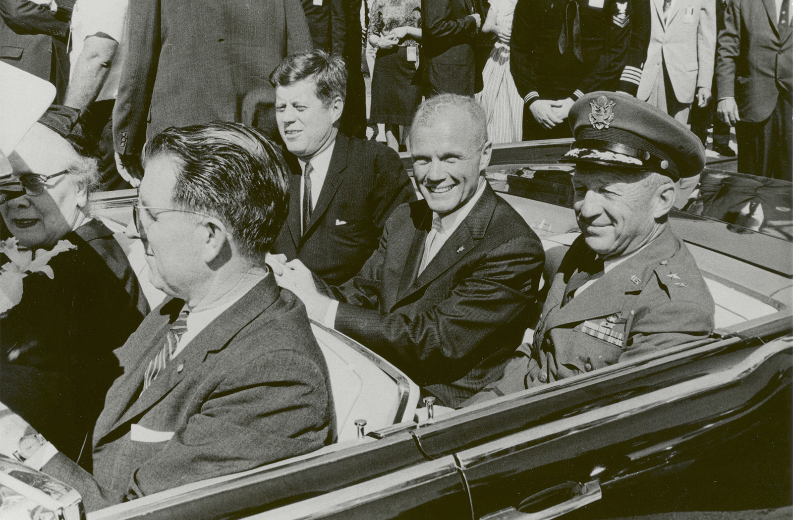 President John F. Kennedy and John Glenn